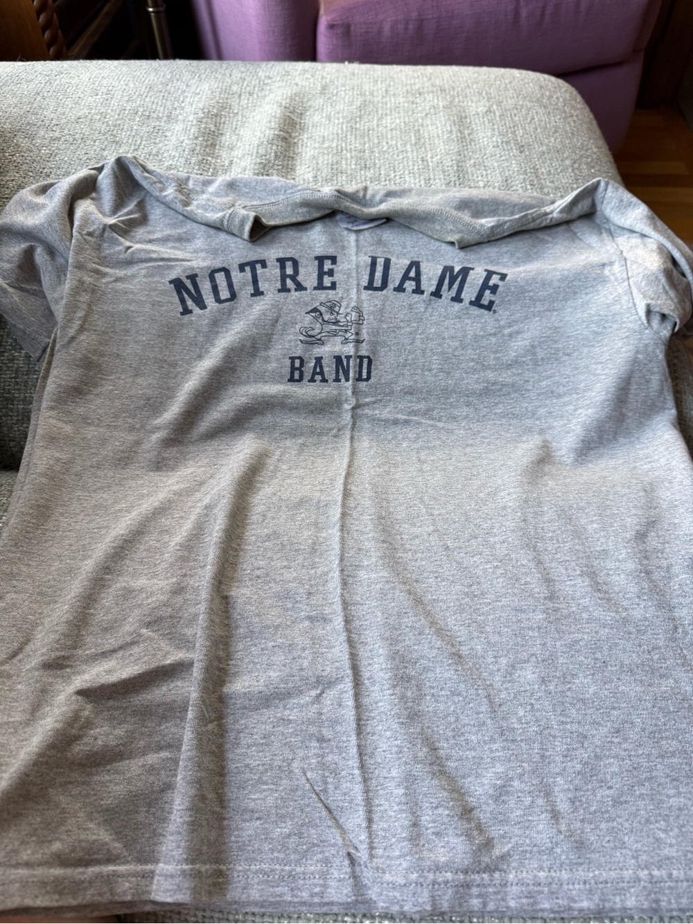 Vintage Notre Dame Band Graphic Tee